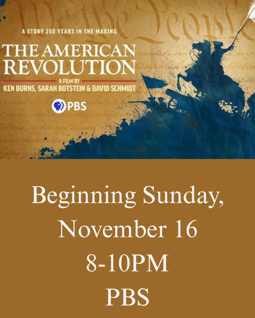 “The American Revolution” on PBS Begins
