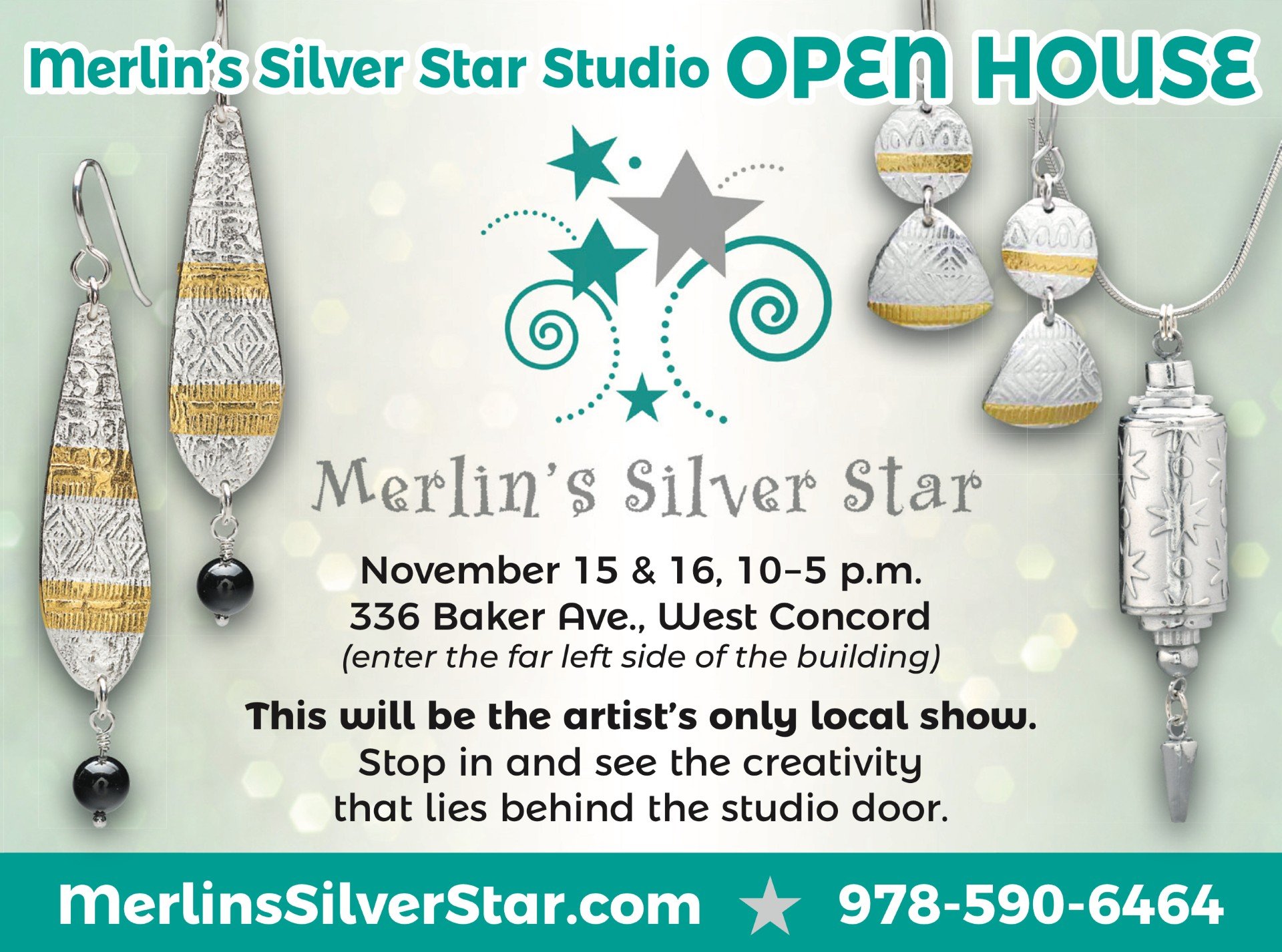 Open House: Merlin’s Silver Star Studio