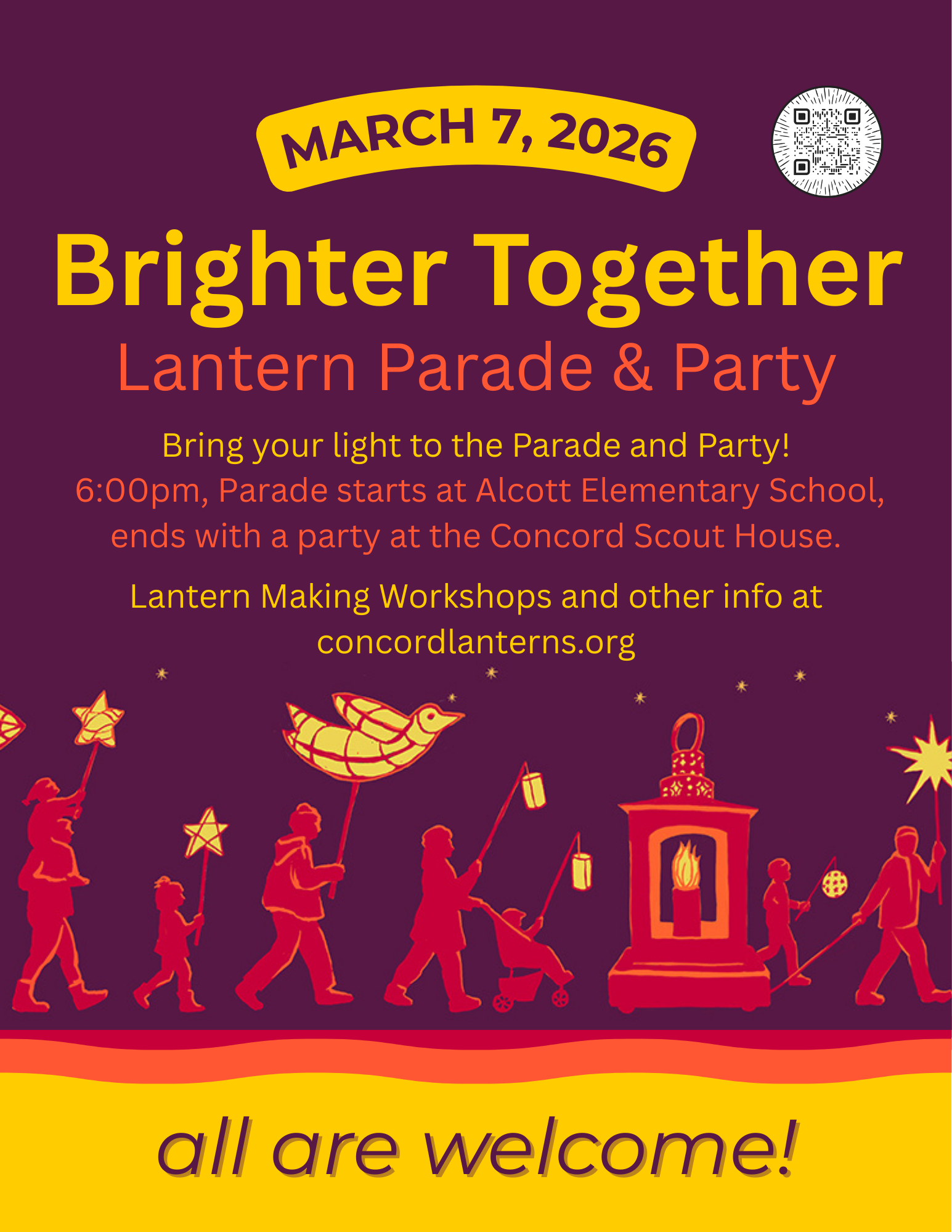 Brighter Together Lantern Parade and Party